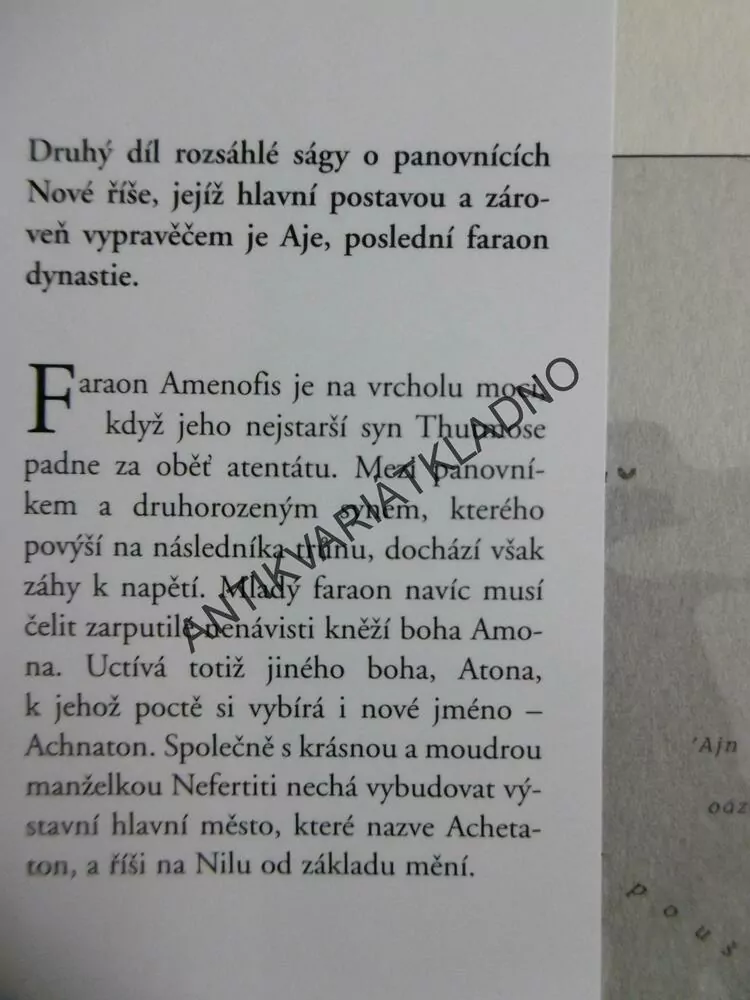 ACHNATON, V ZEMI SOKOLÍHO BOHA, ANDREAS SCHRAMEK