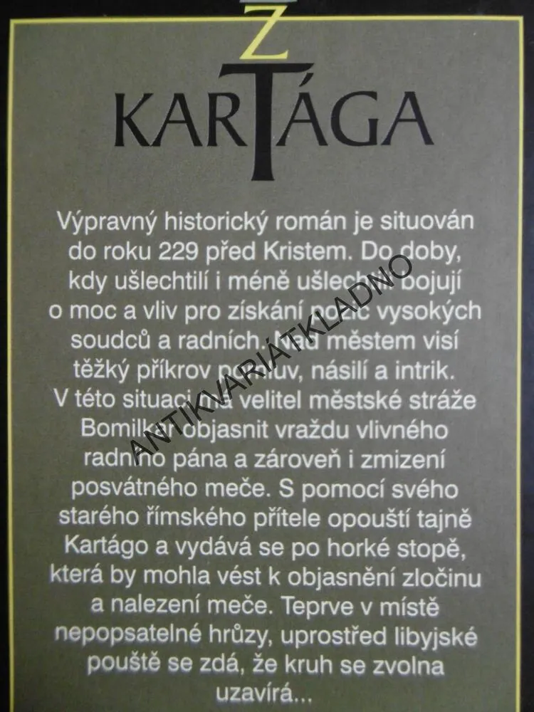 MEČ Z KARTÁGA, GISBERT HAEFS, **an