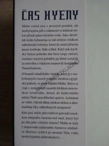 ČAS HYENY, PAUL DOHERTY, **an