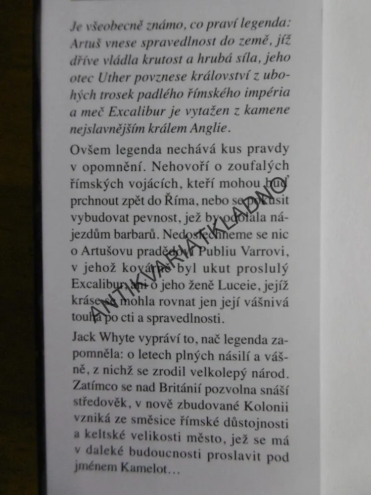 ZPÍVAJÍCÍ MEČ, JACK WHYTE