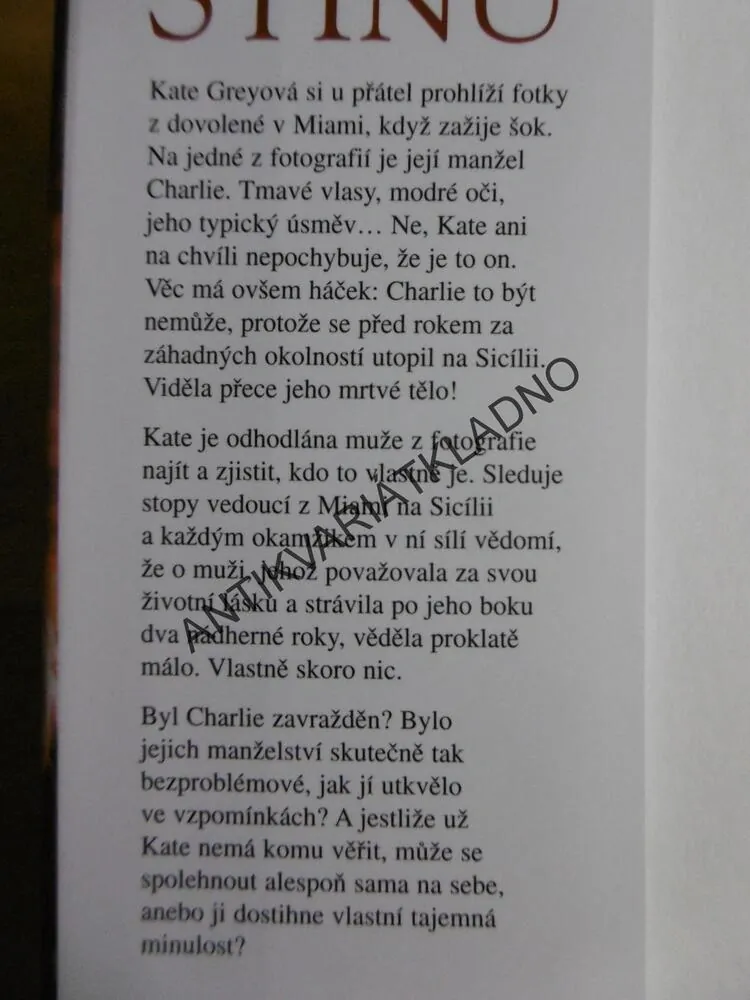 SPOLEČENSTVÍ STÍNŮ, RUTH NEWMAN