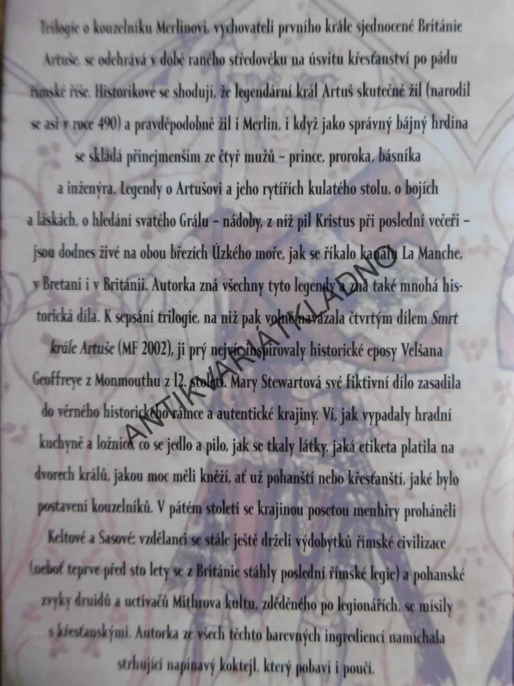 KOUZELNÍK MERLIN, 1-3, MARY STEWARTOVÁ, **an