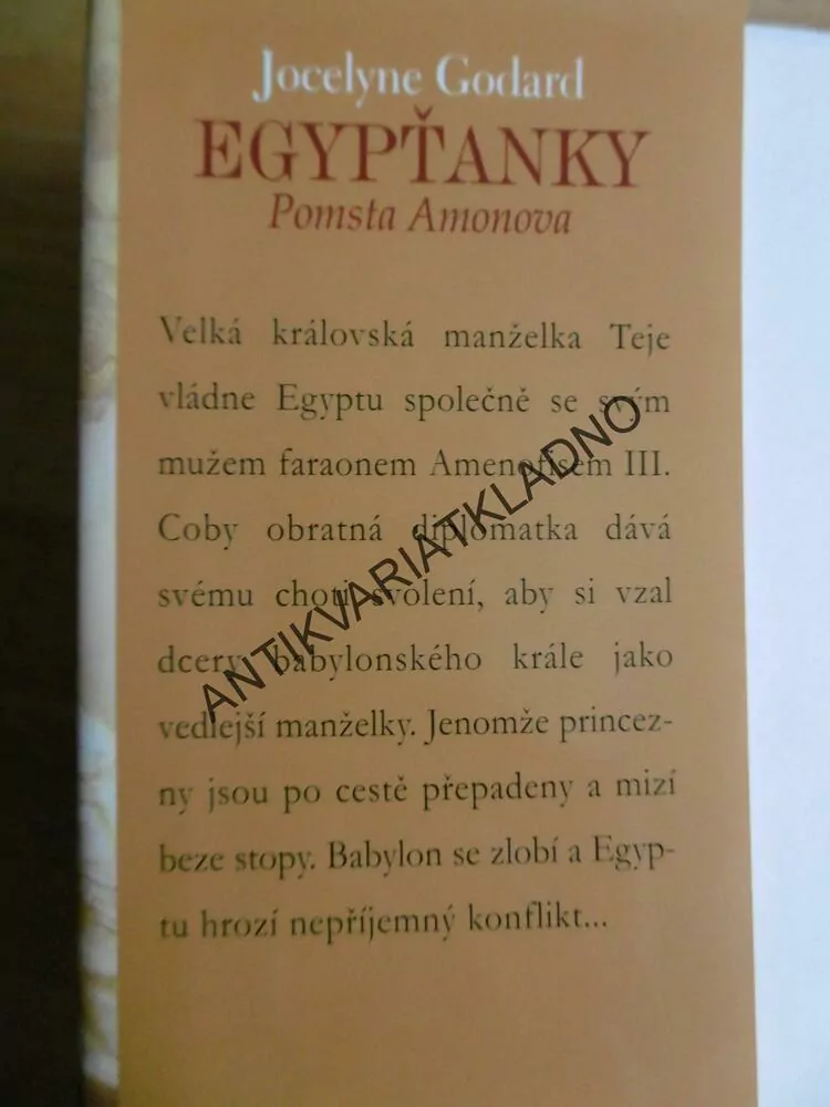 EGYPŤANKY,BOJ O TRŮN, JOCELYNE GODARD