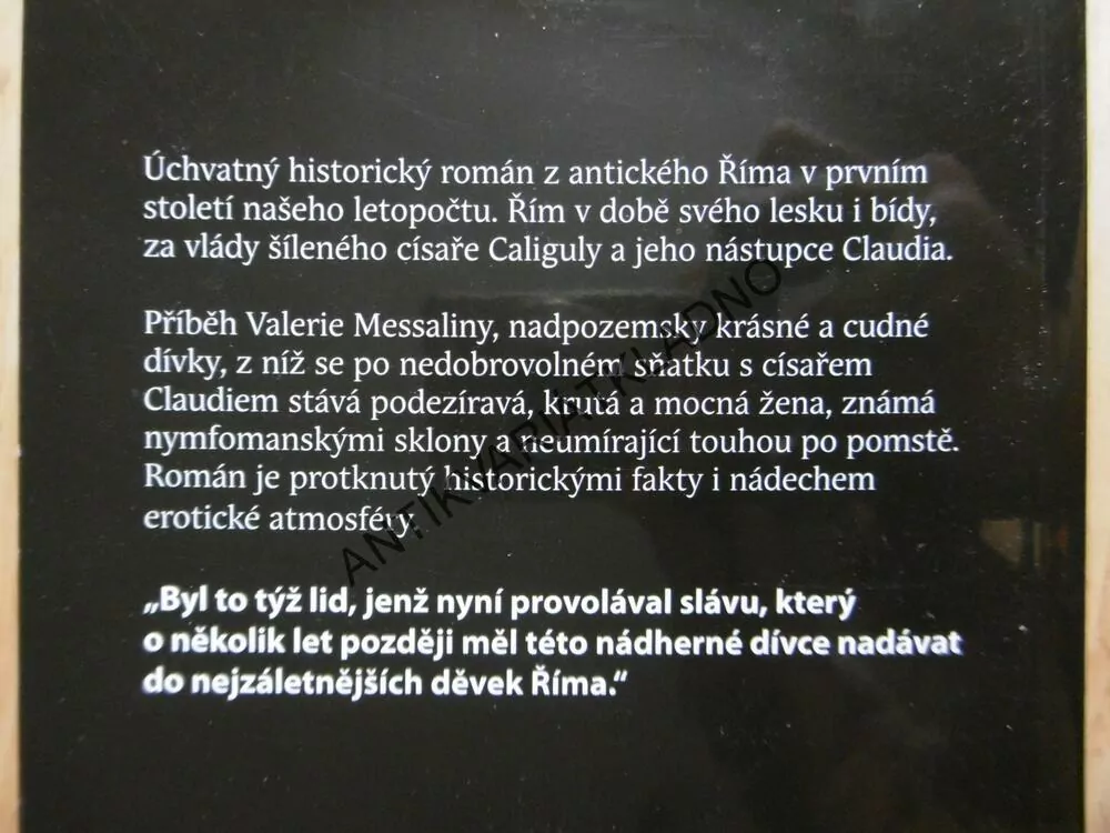 HŘÍŠNÁ MESSALINA, ALFRED SCHIROKAUER, **an