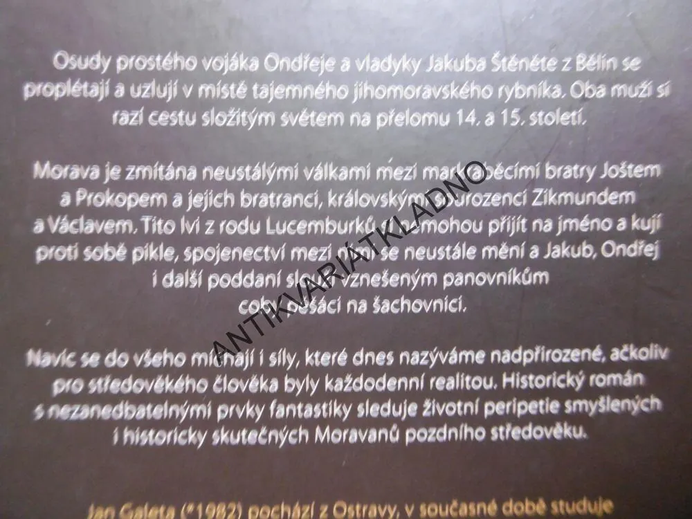 LVI LUCEMBURŠTÍ, JAN Č. GALETA, **an