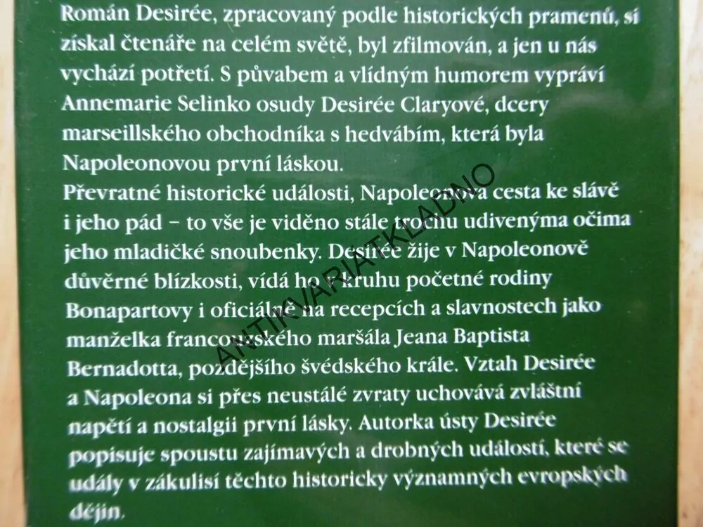 DÉSIRÉE, ANNEMARIE SELINKO,