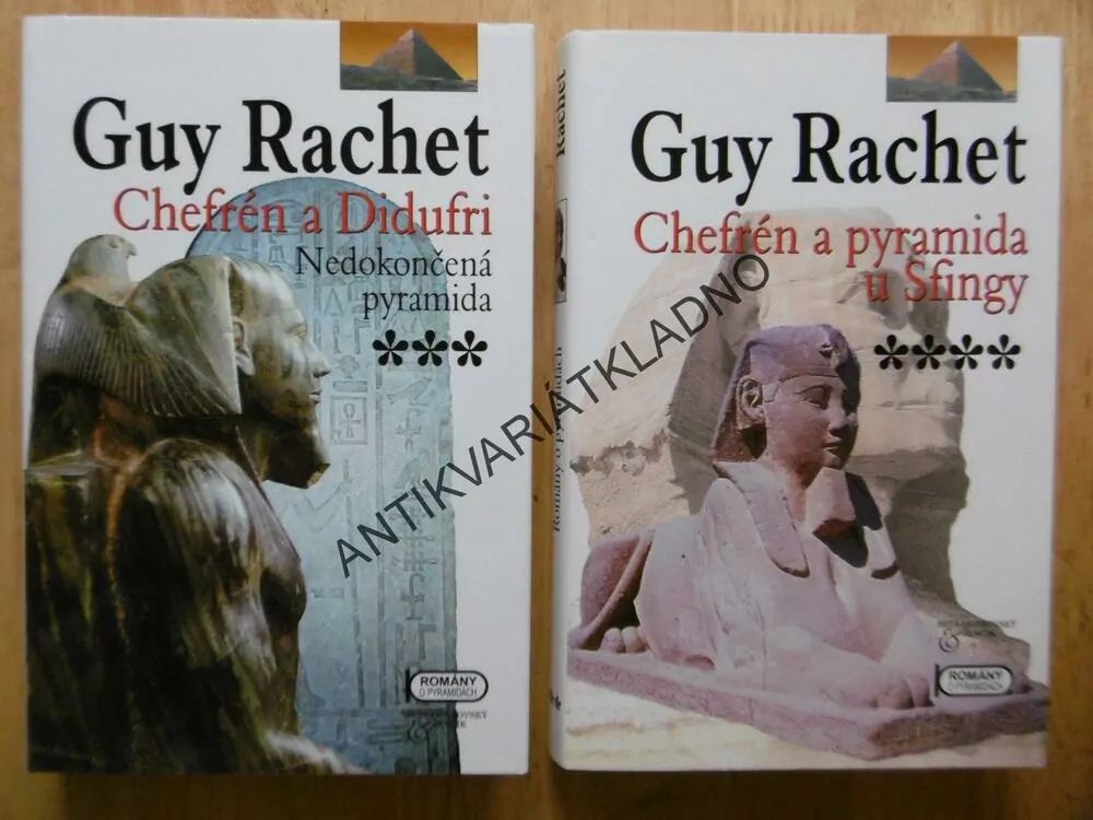 CHEOPS A SLUNEČNÍ PYRAMIDA, 1-5, GUY RACHET