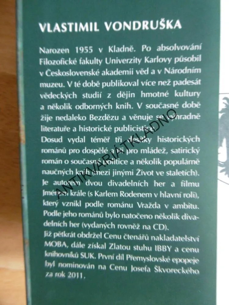 PŘEMYSLOVSKÁ EPOPEJ,2., VLASTIMIL VONDRUŠKA, **an