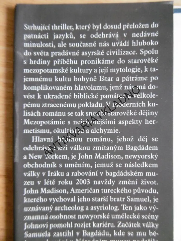 ODKAZ MEZOPOTAMSKÉHO PÍSAŘE, D.J. MCINTOSH, **an