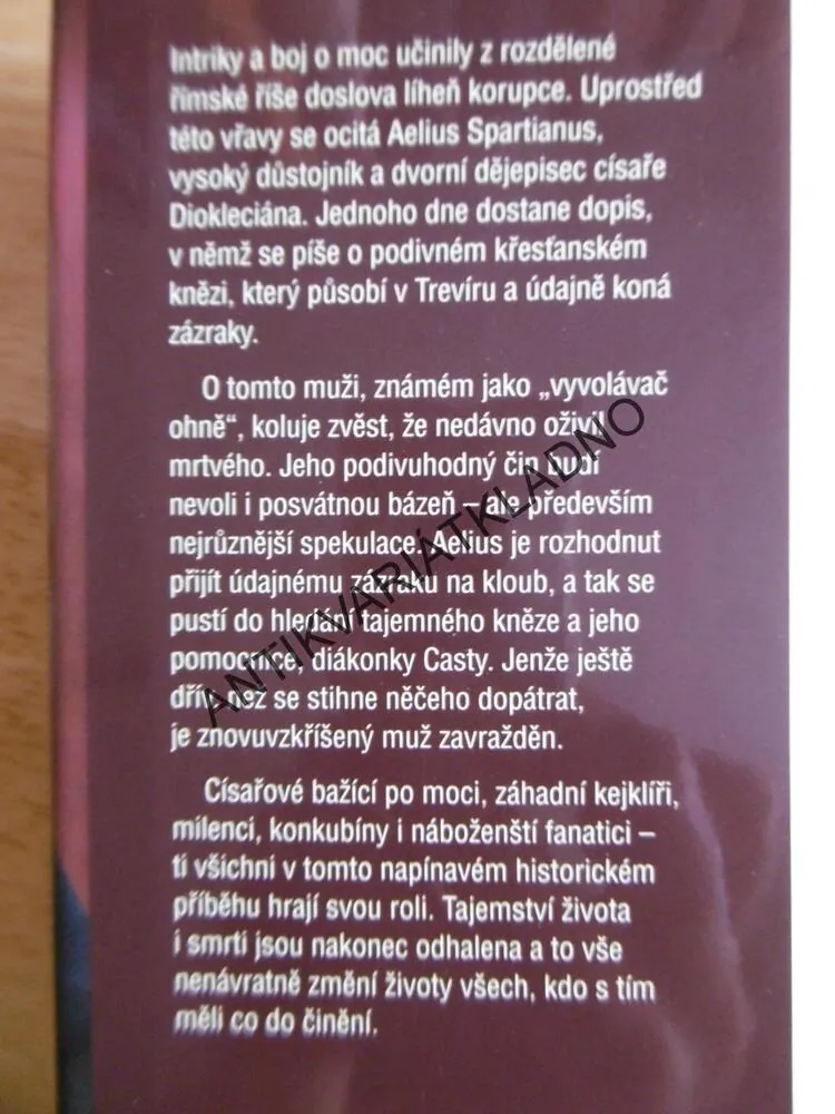 VYVOLÁVAČ OHNĚ, BEN PASTOR, **an