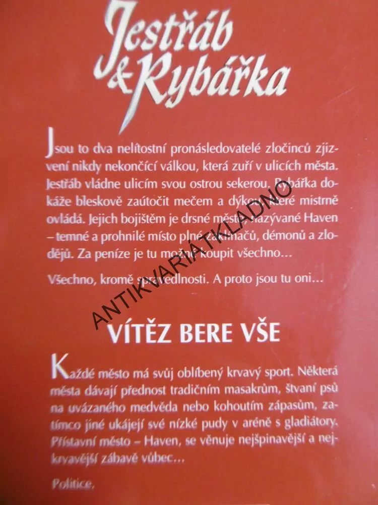 JESTŘÁB A RYBÁŘKA, VÍTĚZ BERE VŠE, SIMON R. GREEN, **an