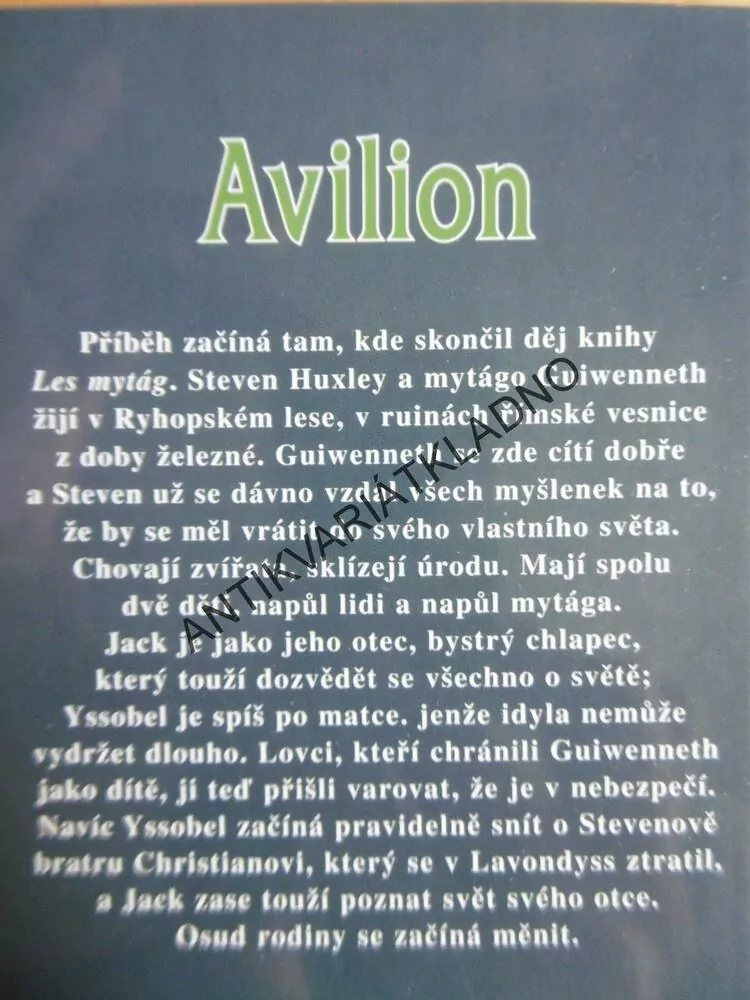 AVILION, ROBERT HOLDSTOCK