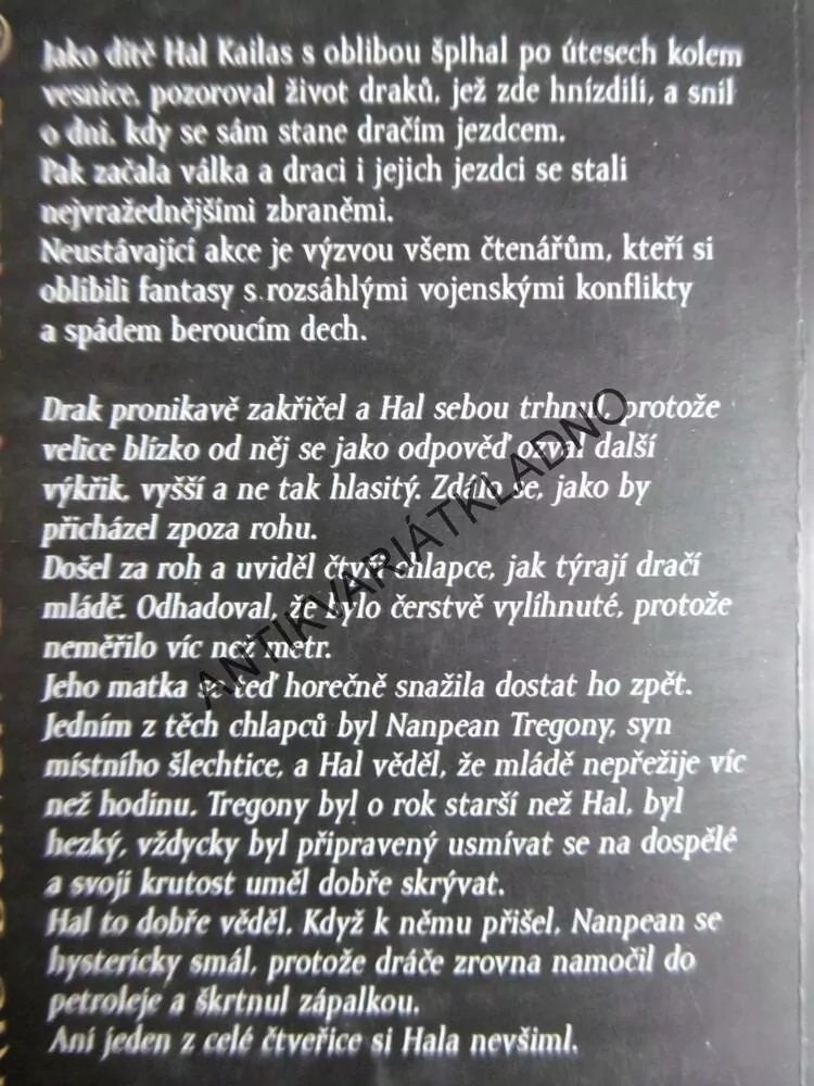 BOUŘE KŘÍDEL, CHRIS BUNCH, PÁN DRAKŮ 1.
