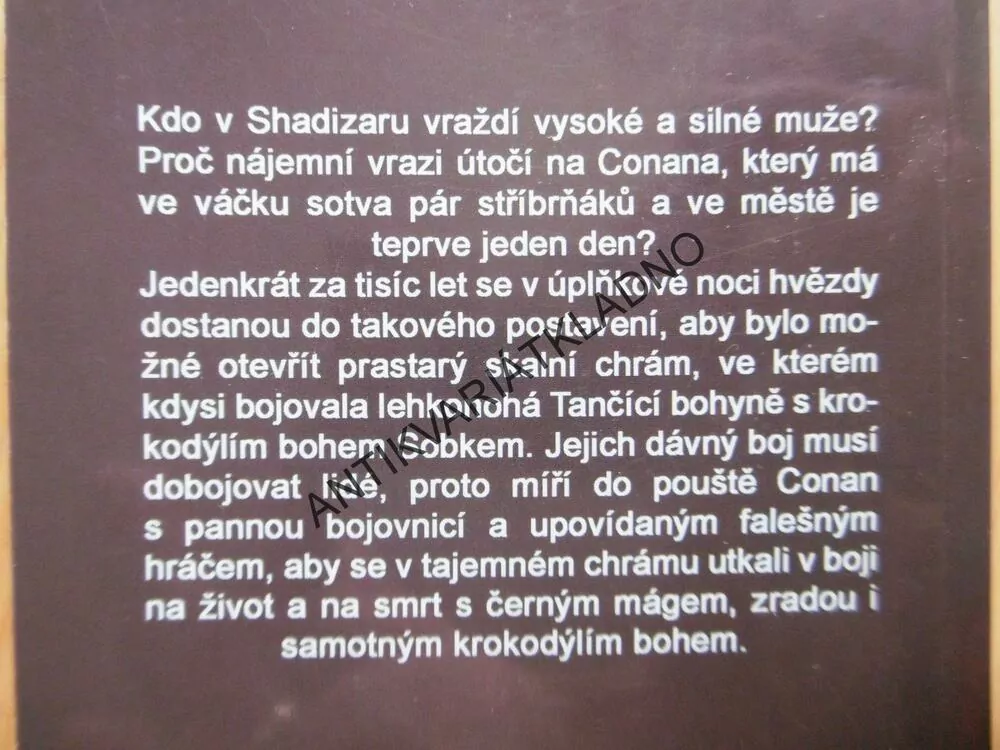 CONAN A KROKODÝLÍ BŮH, CHRISTOPHER BLANC, **an