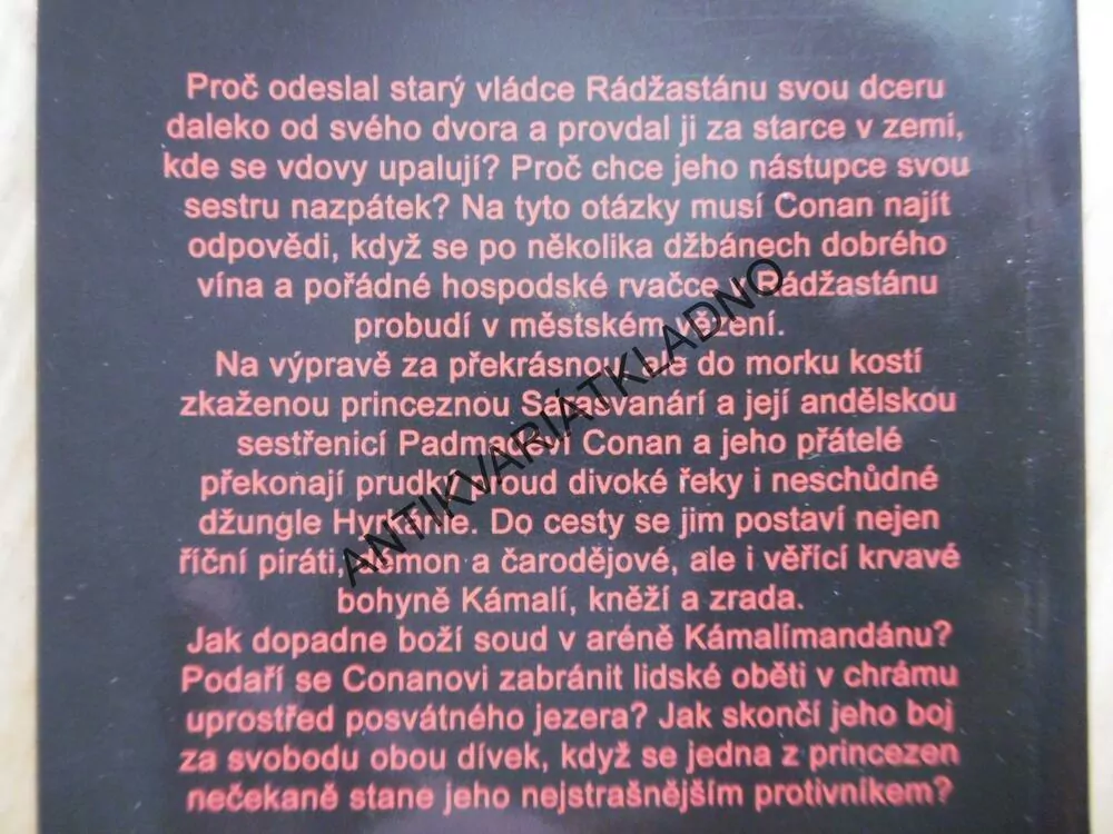 CONAN A PRINCEZNA Z RÁDŽASTÁNU, CHRISTOPHER BLANC