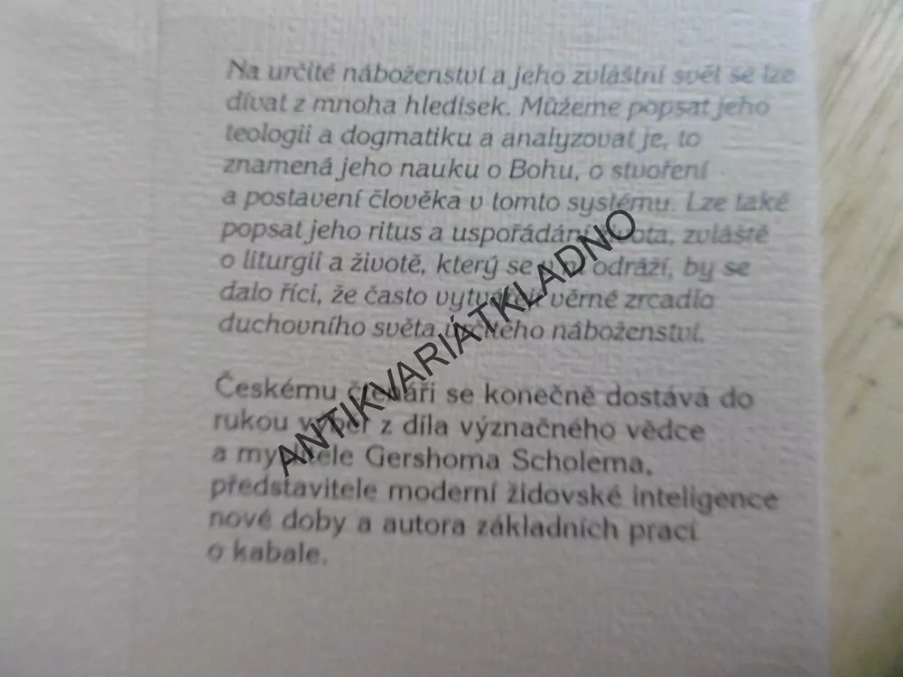 DAVIDOVA HVĚZDA, GERSHOM SCHOLEM, ŽIDÉ, ŽIDOVSKÁ TÉMATIKA, JUDAISTIKA