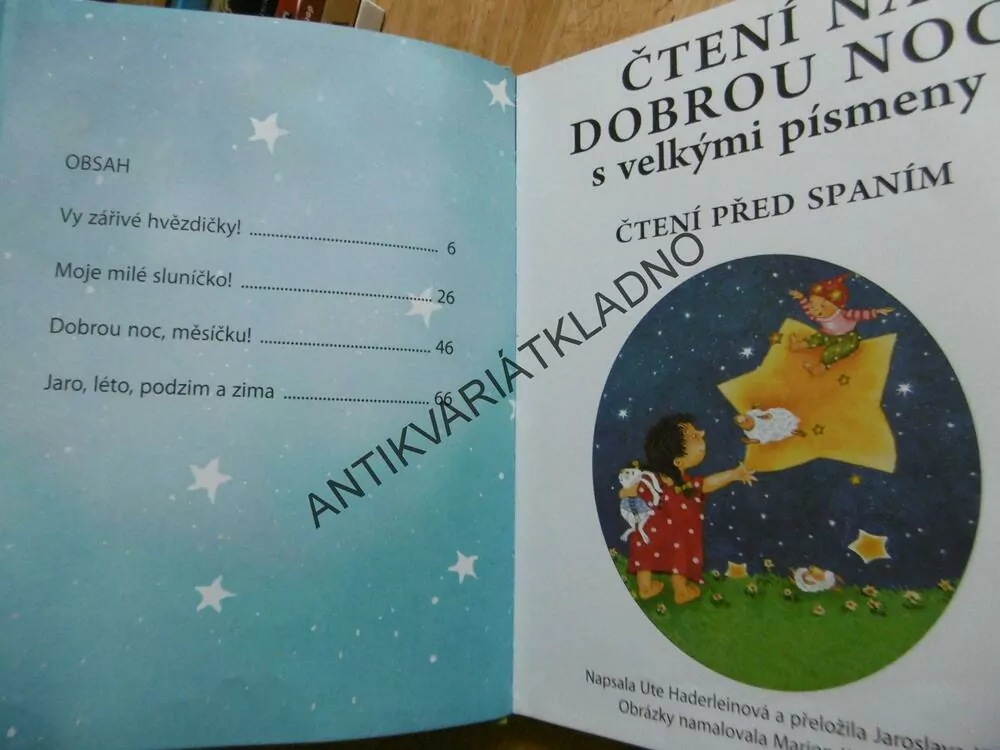 ČTENÍ PŘED SPANÍM S VELKÝMI PÍSMENKY