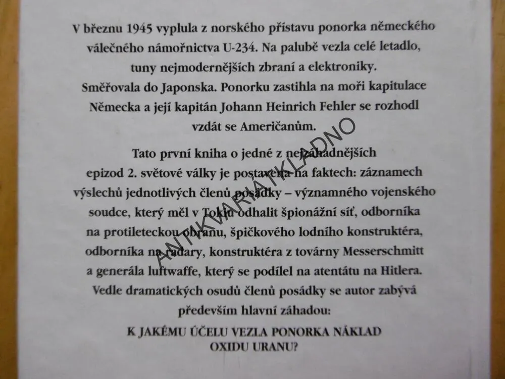 POSLEDNÍ NĚMECKÁ MISE DO JAPONSKA, JOSEPH MARK SCALIA, VÁLKA