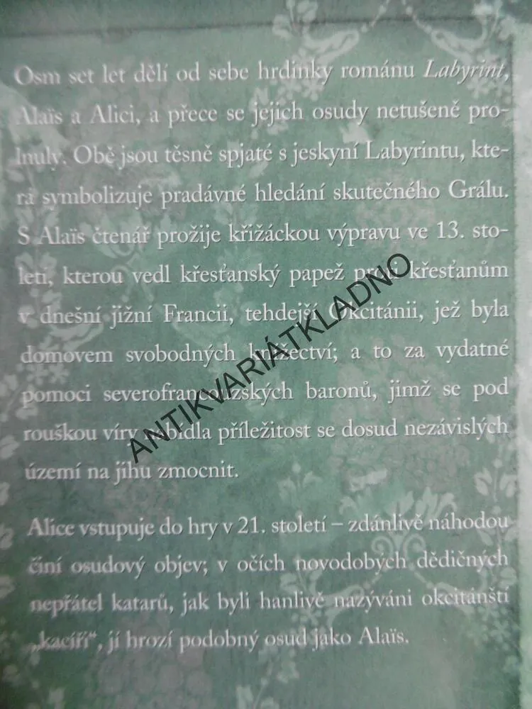 LABYRINT, KATE MOSSE,  **an