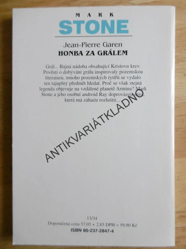 MARK STONE 22- HONBA ZA GRÁLEM, GAREN