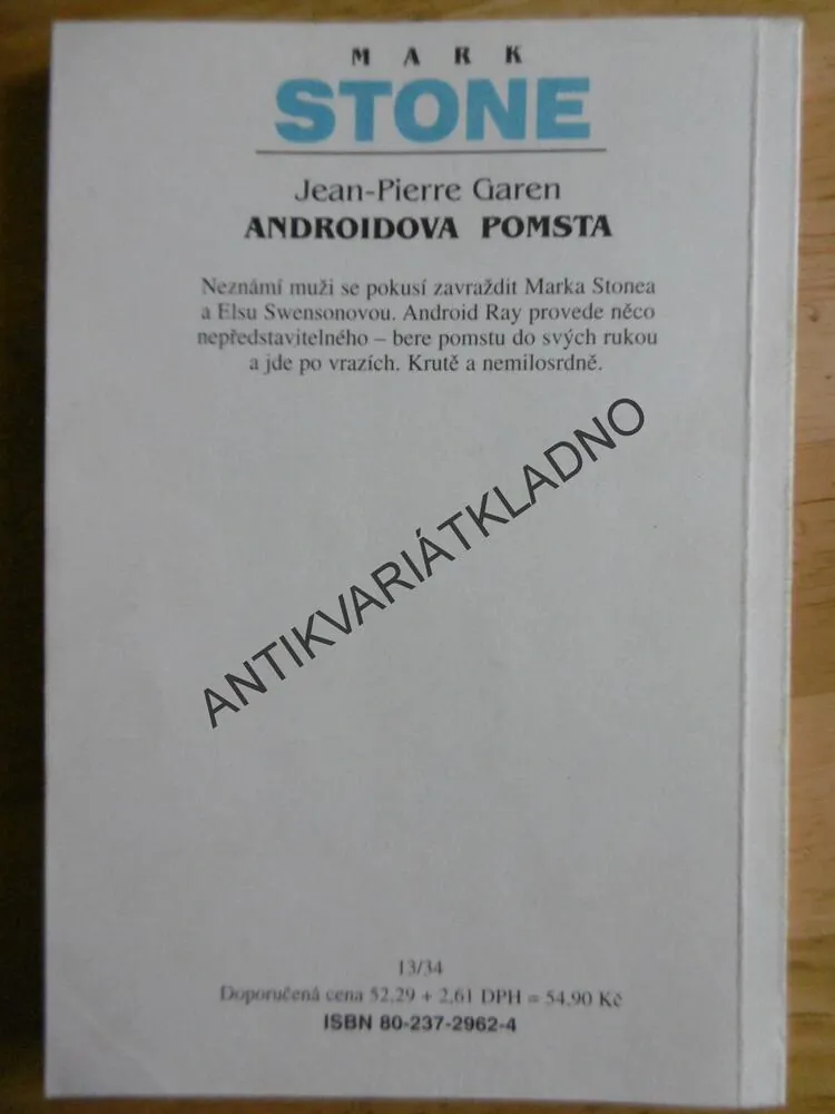 MARK STONE 23 - ANDROIDOVA POMSTA, GAREN