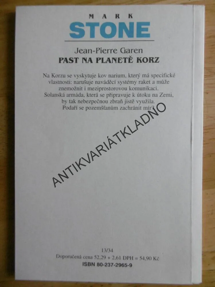 MARK STONE 24 - PAST NA PLANETĚ KORZ, GAREN