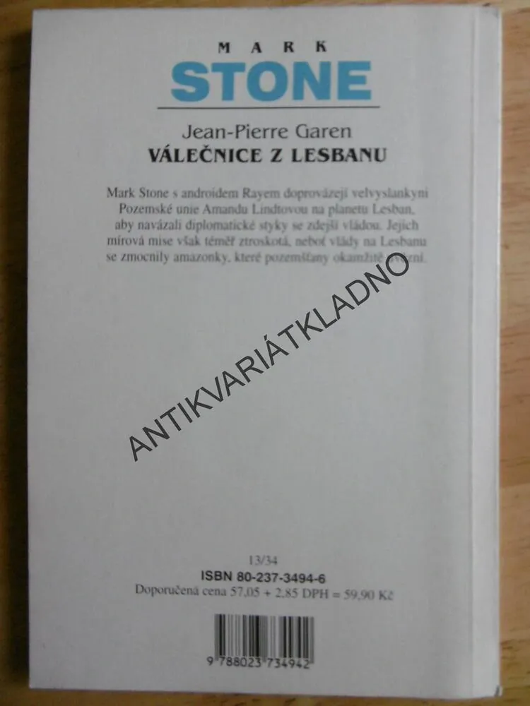 MARK STONE 28 - VÁLEČNICE Z LESBANU, GAREN