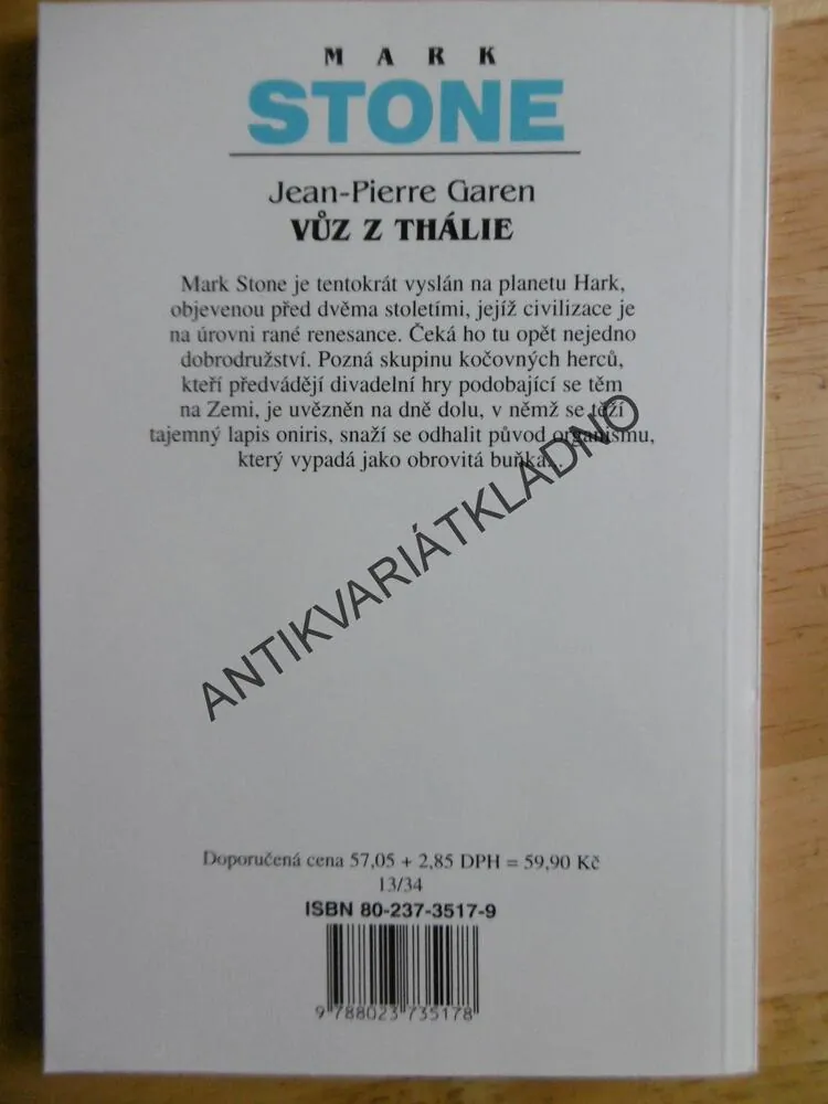 MARK STONE 30 - VŮZ Z THÁLIE, GAREN