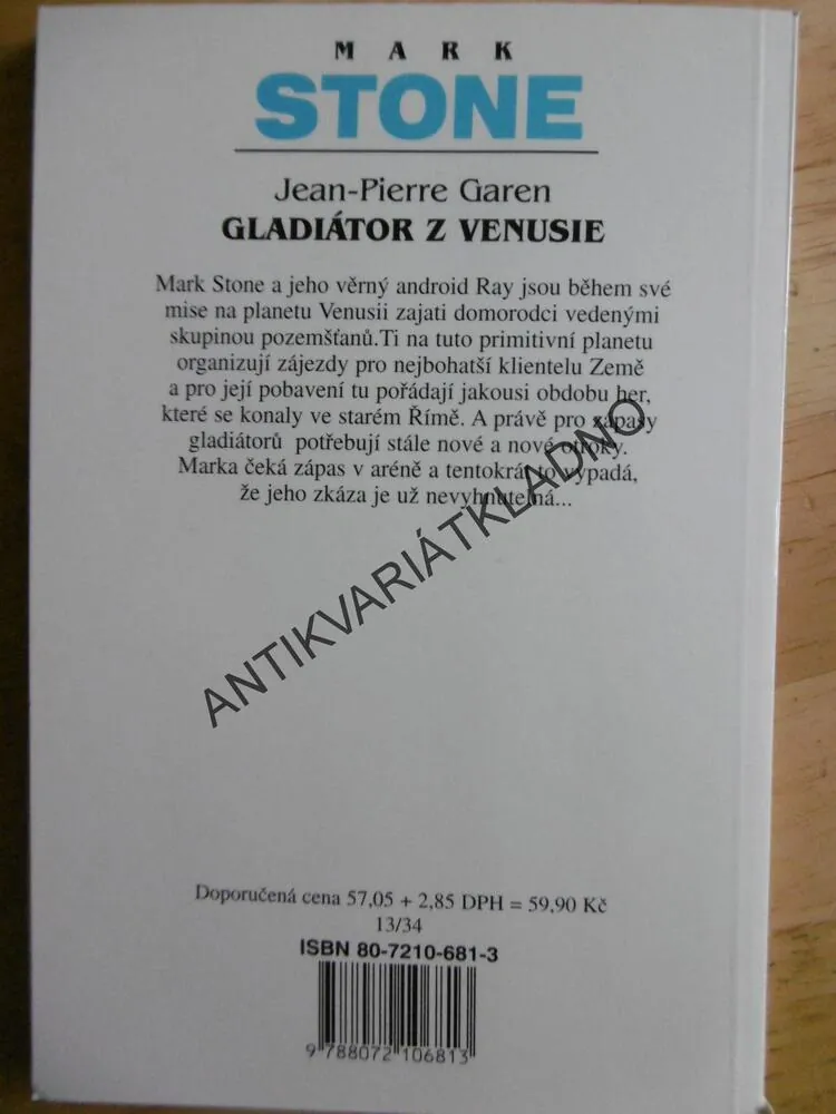 MARK STONE 32 - GLADIÁTOR Z VENUSIE, GAREN