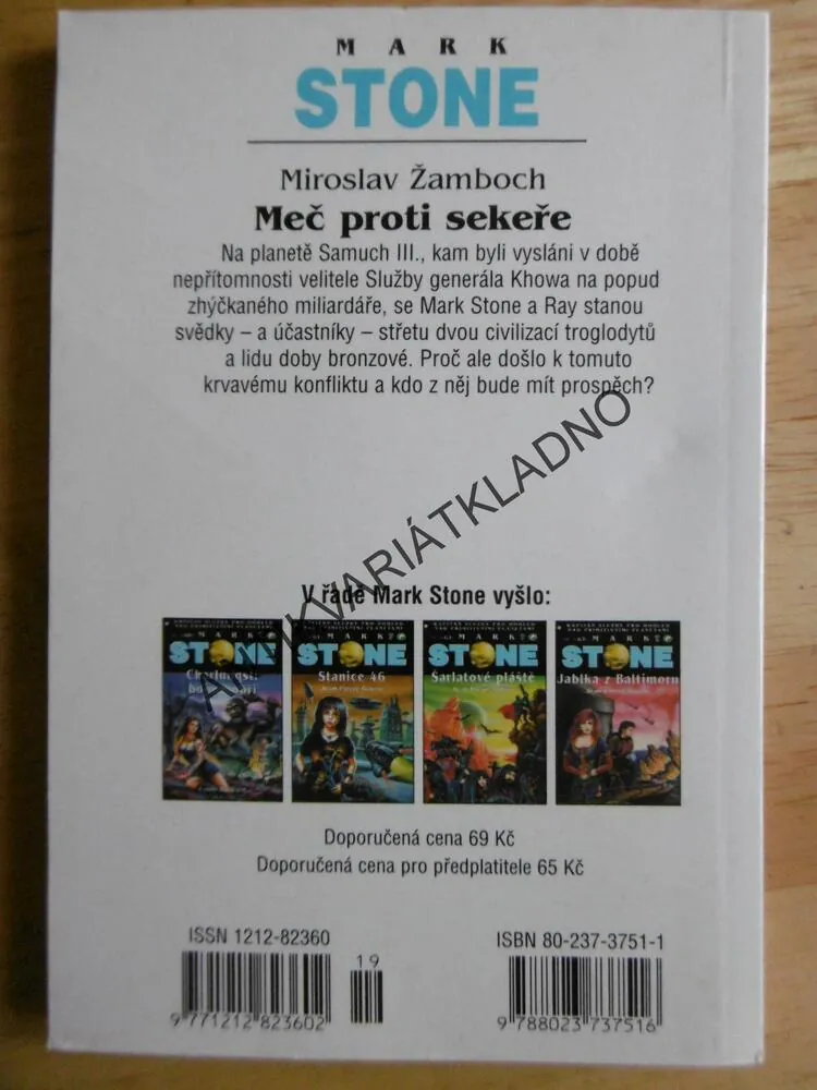 MARK STONE 64 - MEČ PROTI SEKEŘE, MIROSLAV ŽAMBOCH