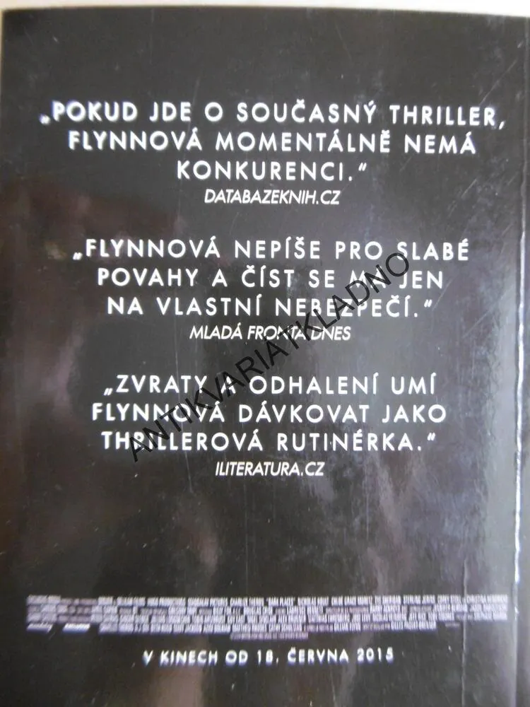 TEMNÉ KOUTY, GILLIAN FLYNNOVÁ, FLYNN, BESTSELLER, **an