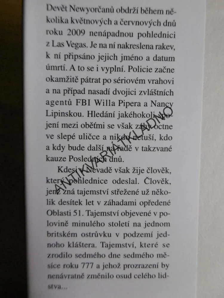 TAJEMSTVÍ SEDMÉHO SYNA, GLENN COOPER, **an