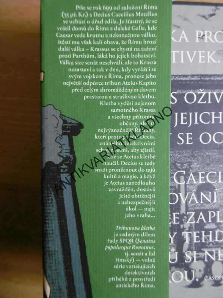 SPQR TRIBUNOVA KLETBA, 7., JOHN MADDOX ROBERTS