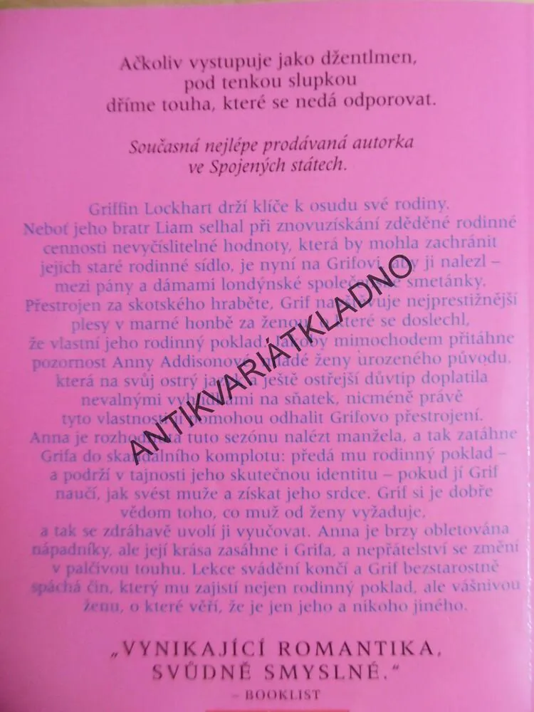 LEKCE SVÁDĚNÍ, JULIA LONDONOVÁ