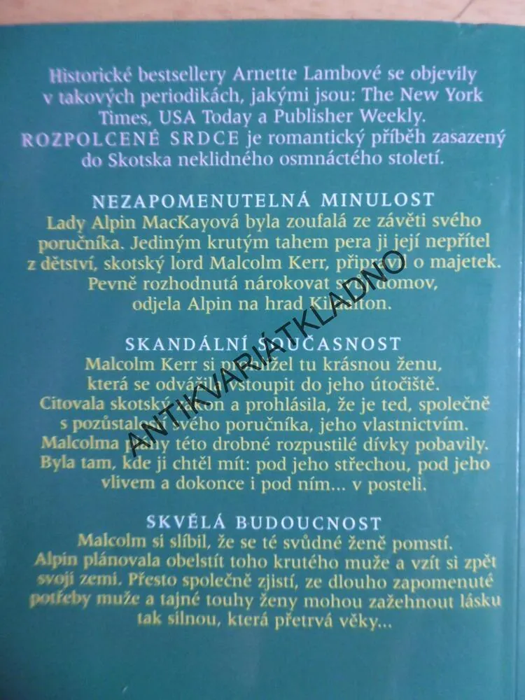 ROZPOLCENÉ SRDCE, ARNETTE LAMB, **an