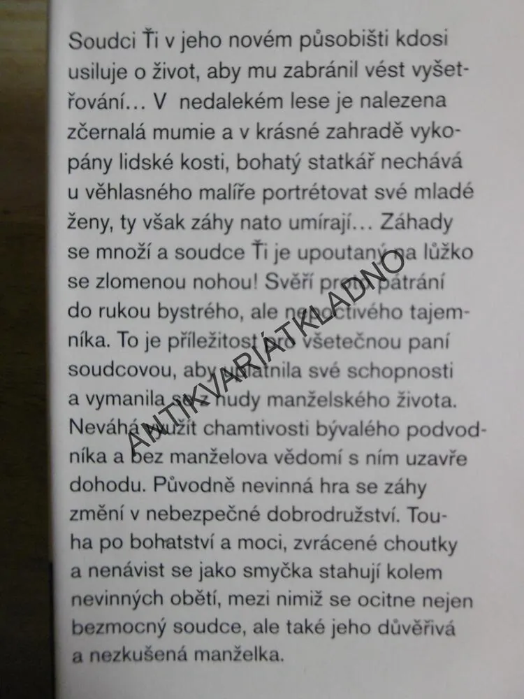 PANÍ ŤI NA STOPĚ ZLOČINU, NOVÉ PŘÍPADY SOUDCE ŤI, FRÉDERIC LENORMAND