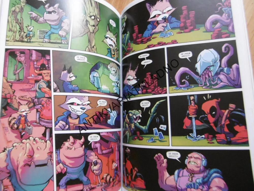 ROCKET, CHLUPATÝ A NEBEZPEČNÝ, KOMIKS, **an