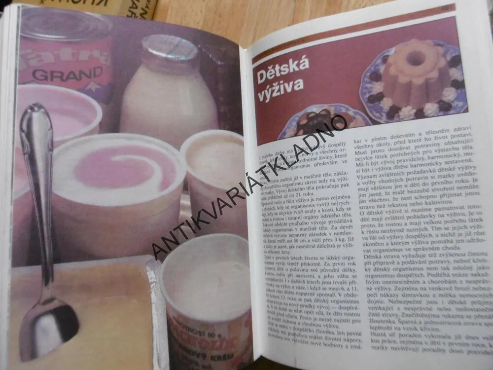 KUCHAŘKA NAŠÍ VESNICE, RECEPTY, HRUBÁ, RABOCH, 1988, **an