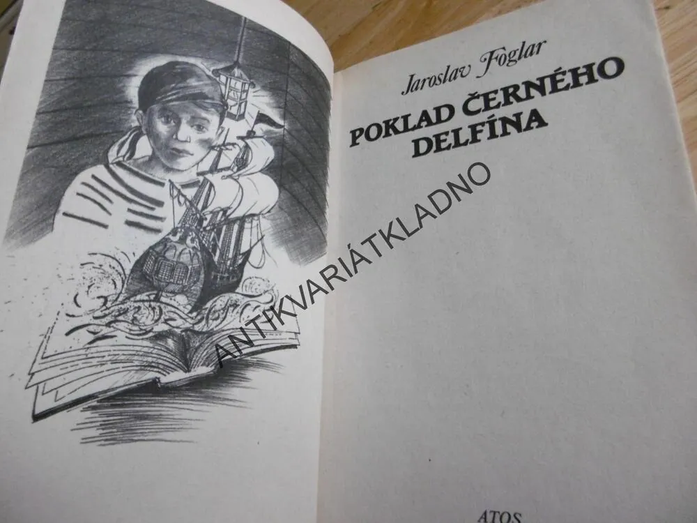 POKLAD ČERNÉHO DELFÍNA, JAROSLAV FOGLAR, GUSTAV KRUM, **an