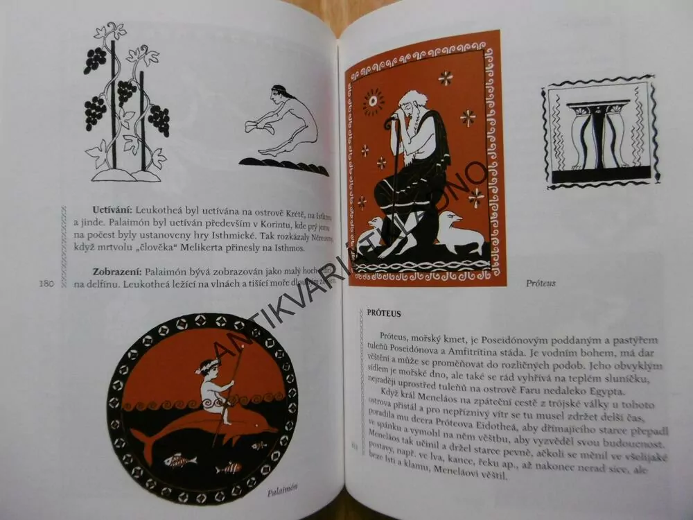 ANTICKÁ MYTHOLOGIE, TŮMA CIMRHANZL, FUČÍKOVÁ