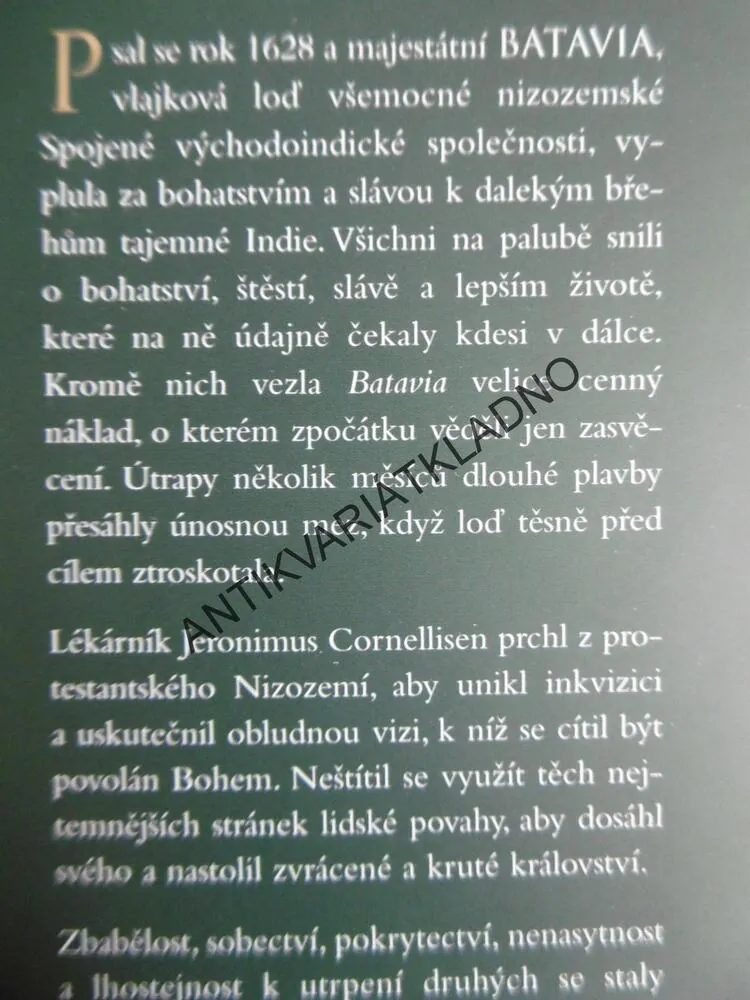 OSTROVY PŘÍZRAKŮ, COLIN FALCONER, **an