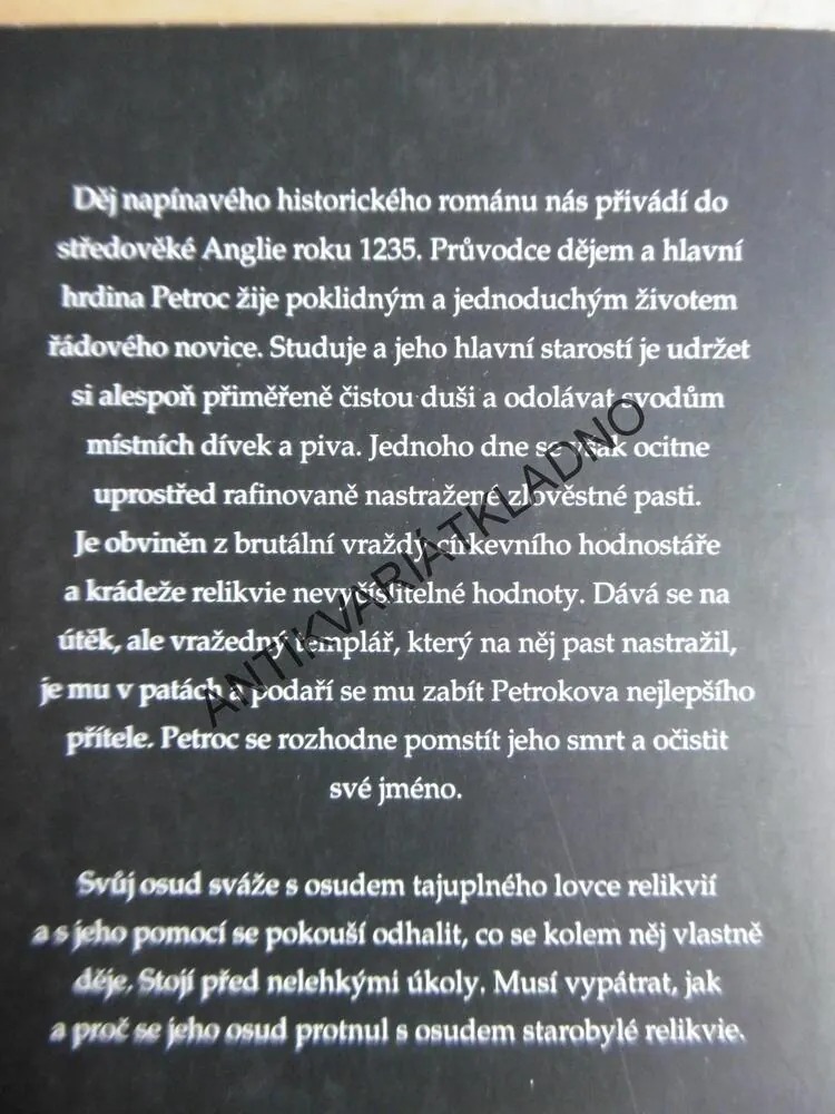 KRVAVÁ RELIKVIE, PIP VAUGHAN-HUGHES, **an