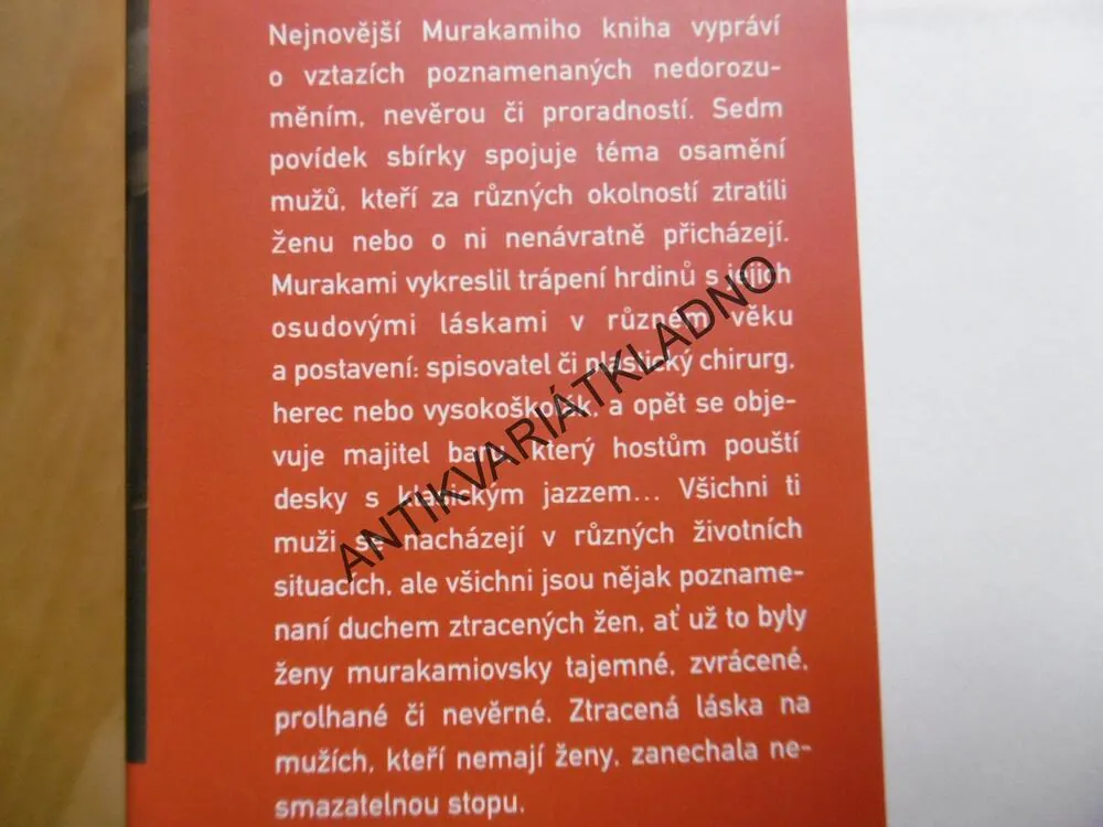 MUŽI, KTEŘÍ NEMAJÍ ŽENY, HARUKI MURAKAMI,
