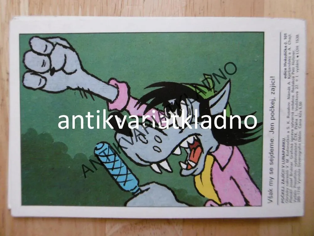 PAPÍROVÉ LEPORELO- POČKEJ, ZAJÍCI! V LUNAPARKU, HVĚZDIČKA 101