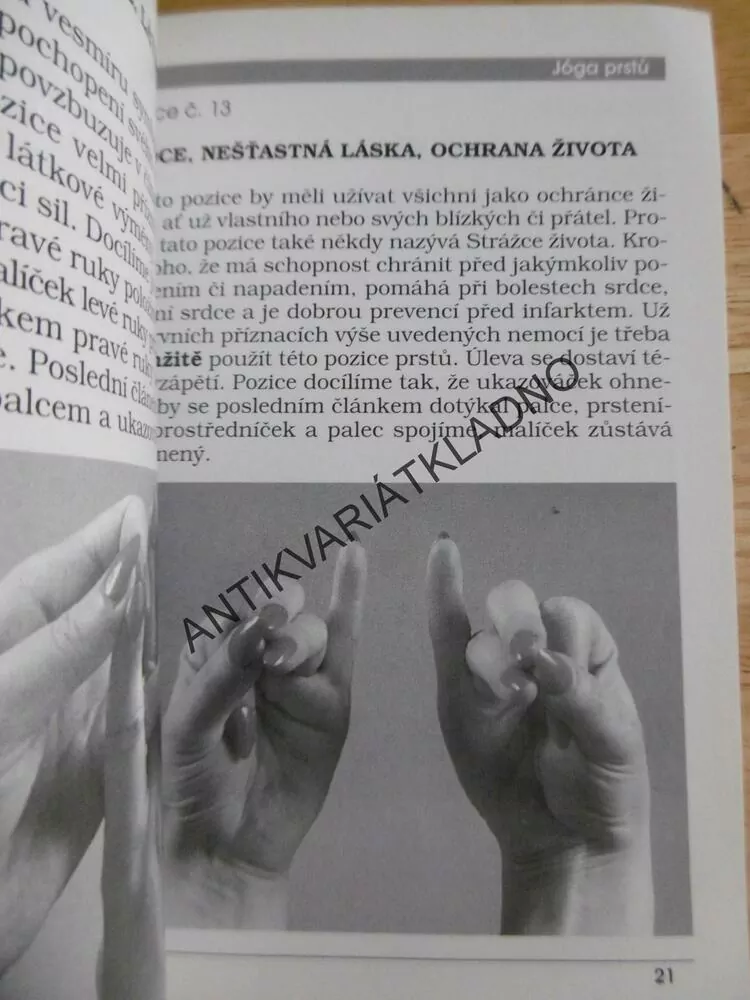 JÓGA PRSTŮ ANEB JAK LÉČIT SÁM SEBE, KRUMLOVSKÁ