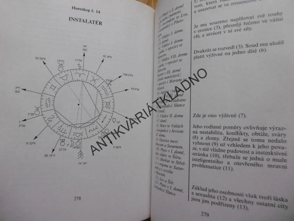 UČEBNICE VĚDECKÉ A TRADIČNÍ ASTROLOGIE, HADES,