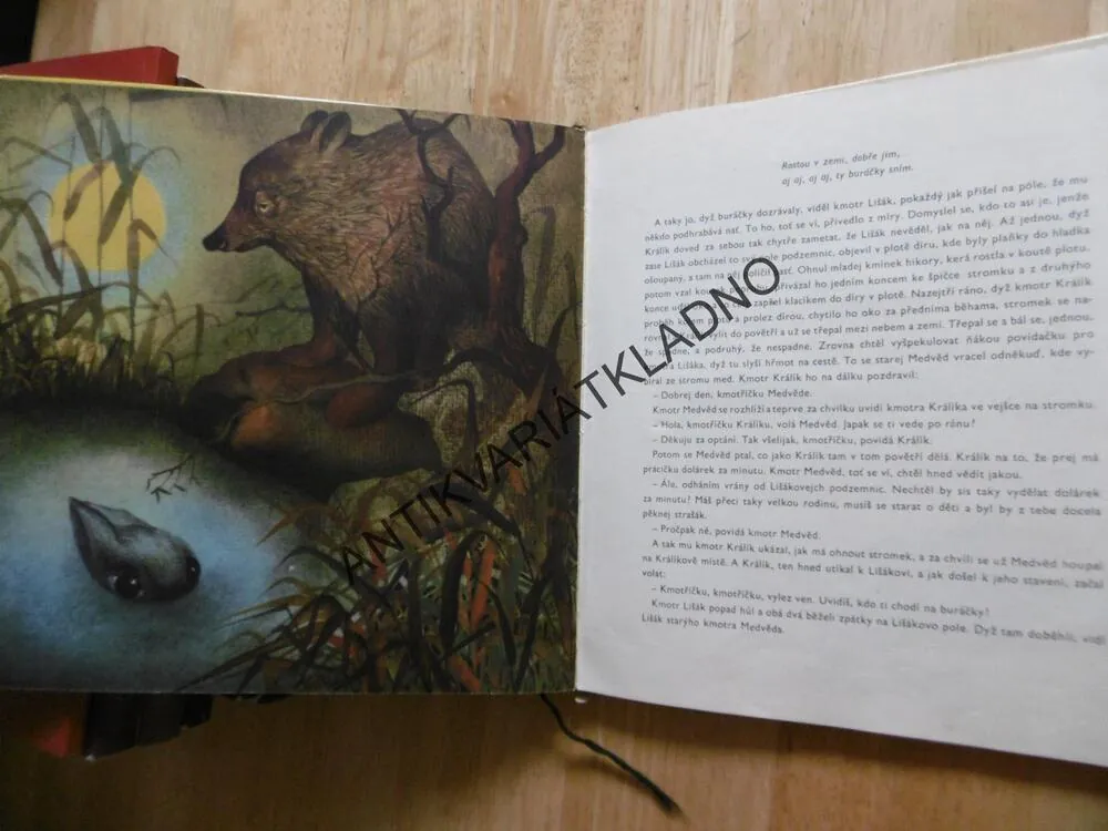 ROZPRÁVKY STRÝČKA RÉMUSE, JOEL CHANDLER HARRIS, 1959, JANEČEK, **an