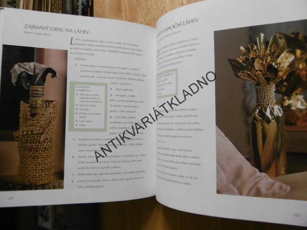 NÁPADITÉ BALENÍ DÁRKŮ, NÁPADY, INSPIRACE, TIPY, TECHNIKY, **an