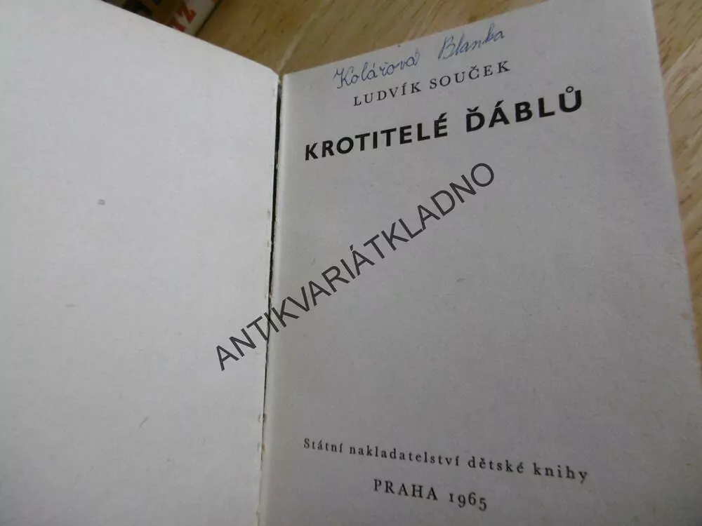 KARAVANA - KROTITELÉ ĎÁBLŮ, LUDVÍK SOUČEK