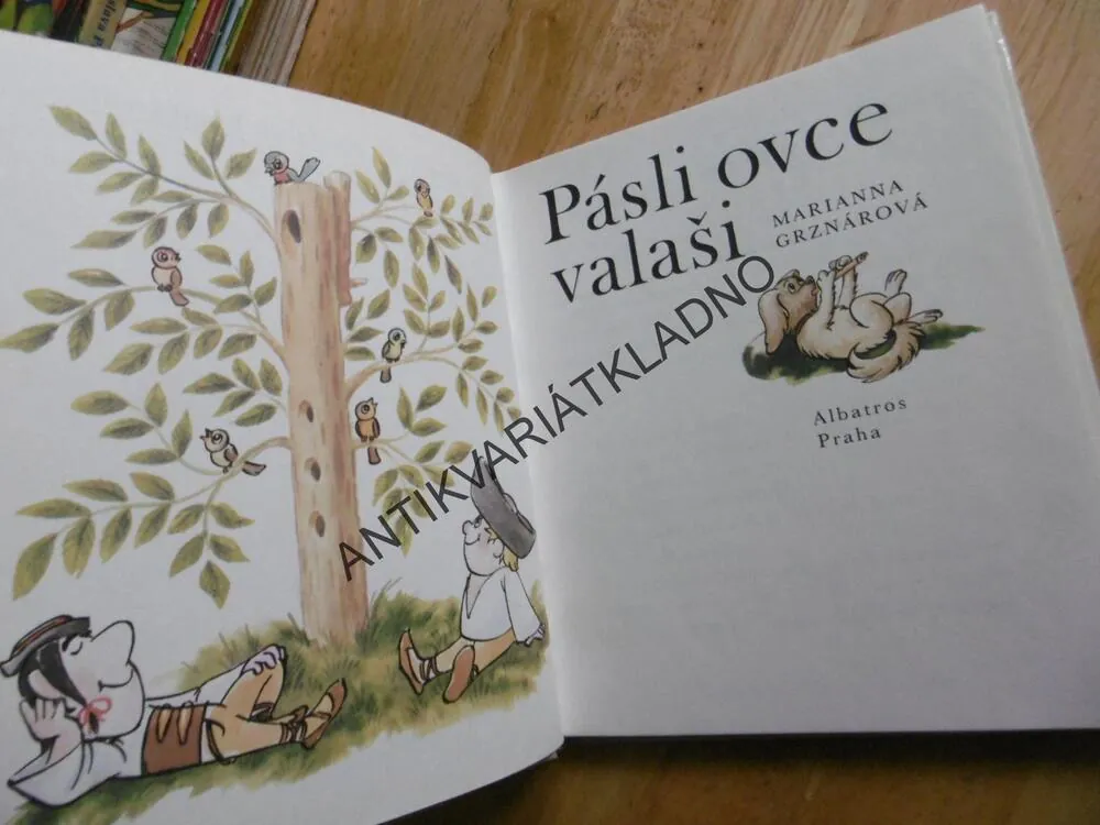 PÁSLI OVCE VALAŠI, MARIANA GRZNÁROVÁ, ČAPEK, 1986, **an